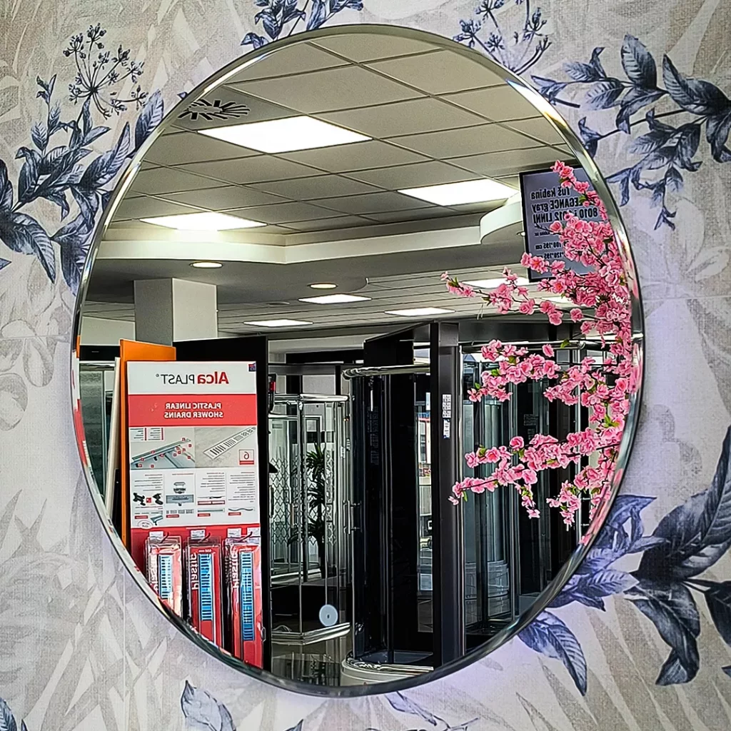 okruglo LED ogledalo za kupatilo