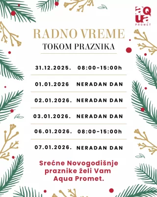 Aqua promet radno vreme